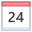 Calendario 24 icon