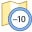 Timezone -10 icon