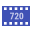 高清720p icon