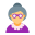 Donna anziana tipo di pelle 1 2 icon
