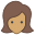 User Female Skin Type 5 icon