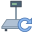 Industriewaage verbinden icon