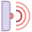 Envío de rayos infrarrojos icon