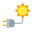 energía solar icon