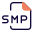 SMP file is a digital audio file allowed only 16-bit mono sound icon