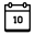 Kalender 10 icon