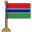 Gambia Flag icon