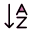 Alphabetical Order icon