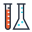 Tubo de ensayo delgado icon