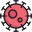 Corona virus icon