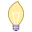 Ampoule bougie icon