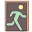 Notausgangsschild icon