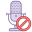 Microphone bloqué icon