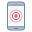 Écran tactile smartphone icon