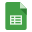 Google Sheets icon