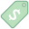 Etiqueta de precio USD icon