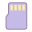 Карта памяти Micro SD icon