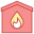 Feuerwehrstation icon