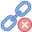 Excluir link icon