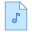 Fichier audio icon