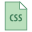 Tipo de archivo CSS icon
