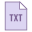 Документ txt icon