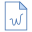 Word File icon