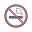 담배를 피우지 마세요 icon
