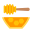 Honey Dipper With Honey Dripping icon