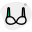 Nursing bra isolated on a white background icon