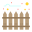 Mur en bois défensif icon