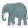 大象表情符号 icon