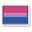 bandeira bissexual icon