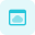 Cloud service support online on web browser icon