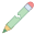 Crayon cassé icon