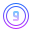 9 в кружке icon