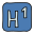 Hydrogen icon