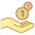 현금을 받기 icon