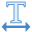 Textbreite icon