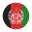 Afghanistan-Flaggenkreis icon