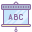 Interaktives Whiteboard icon