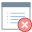 Delete Document icon