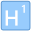 Idrogeno icon