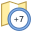 Zeitzone +7 icon