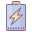 Batterie en charge icon