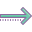 Flèche droite icon