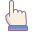 Ein Finger icon