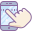 Écran tactile smartphone icon