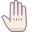 Ganze Hand icon