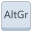 Alt Gr icon